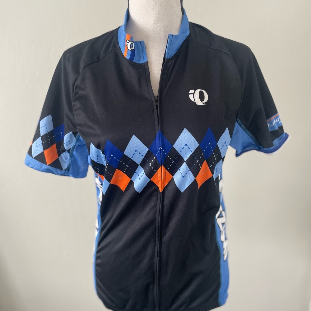 Pearl Izumi Black and Blue Cycling Jersey